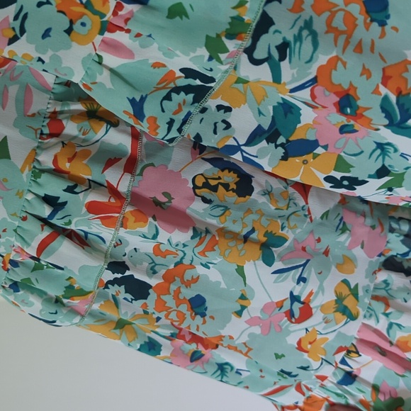 Boutique Floral Mini Flowy Dress - Picture 2 of 2